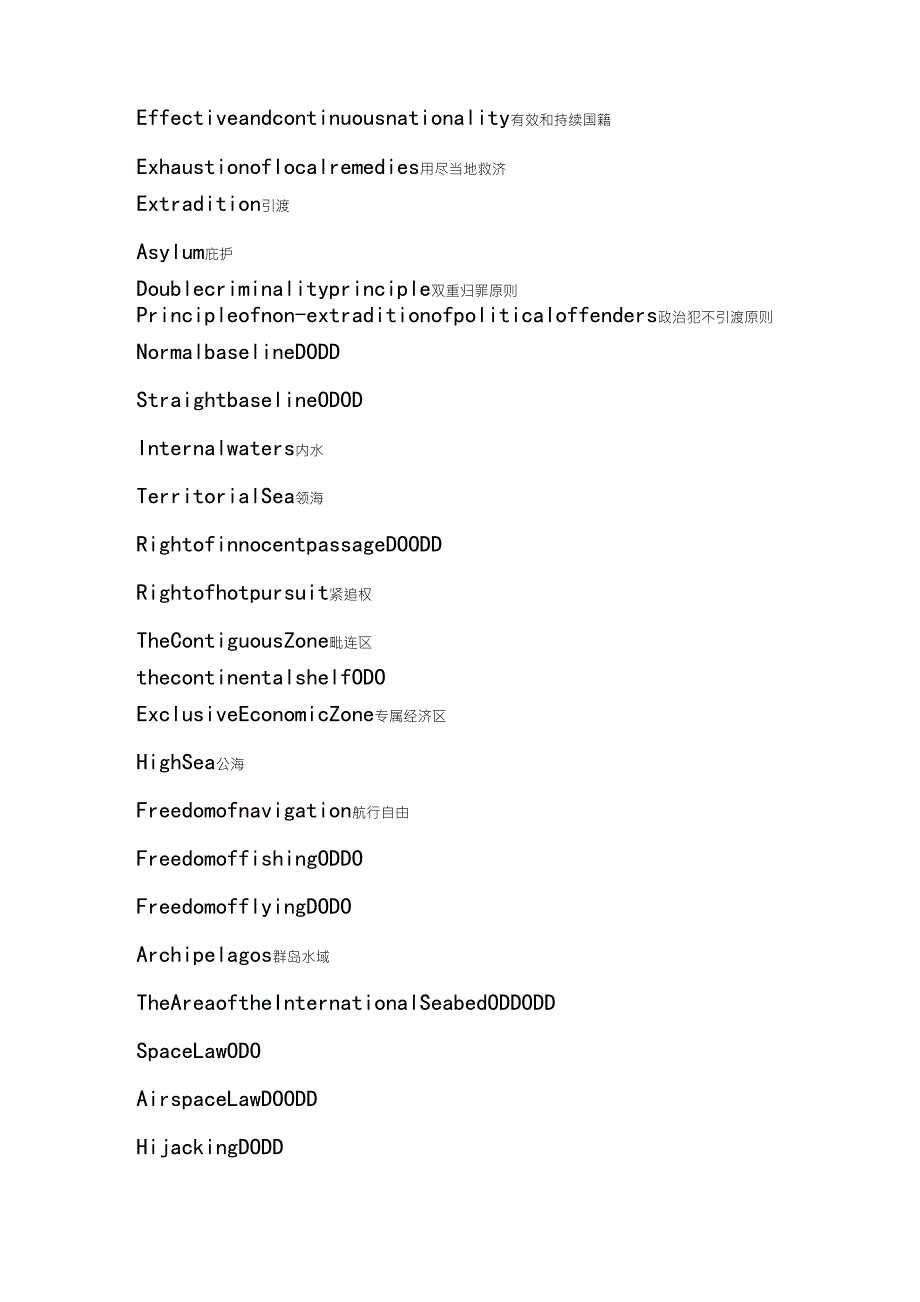 国际法专业词汇_第4页
