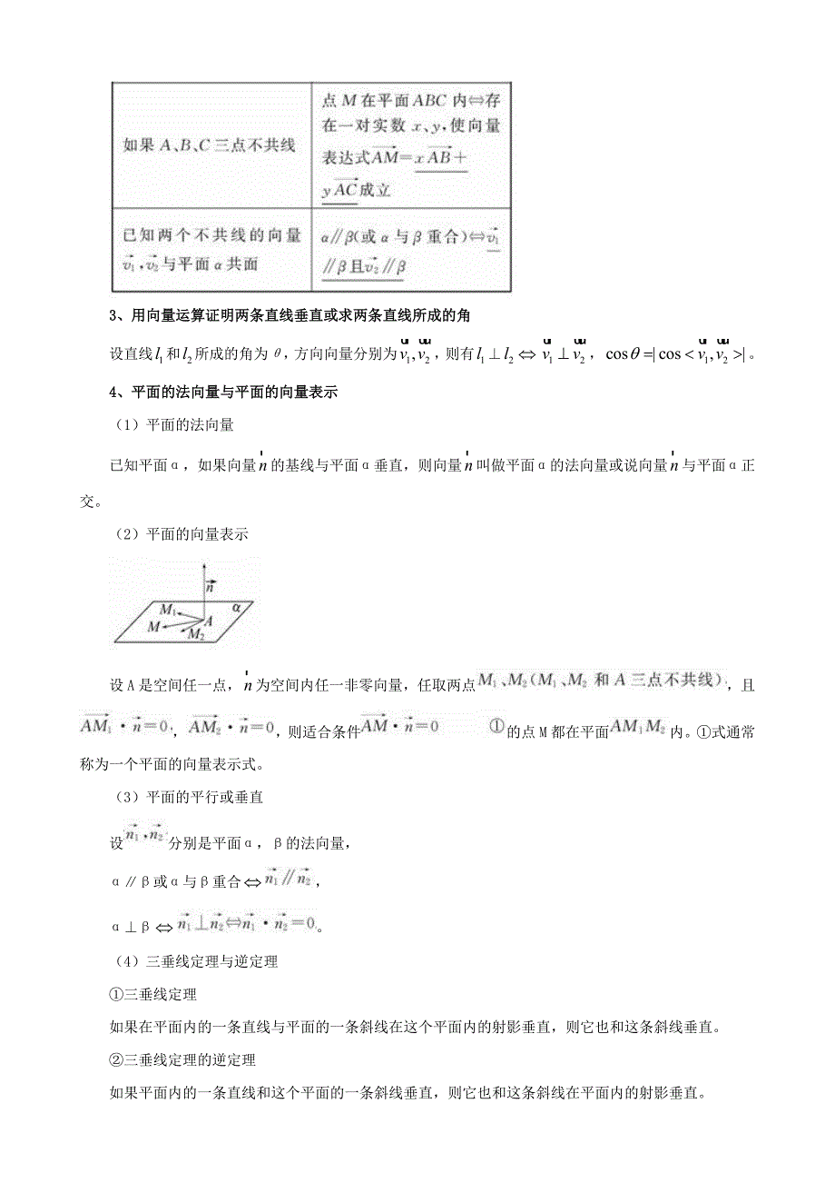 高三数学一轮精品复习学案73空间向量_第3页