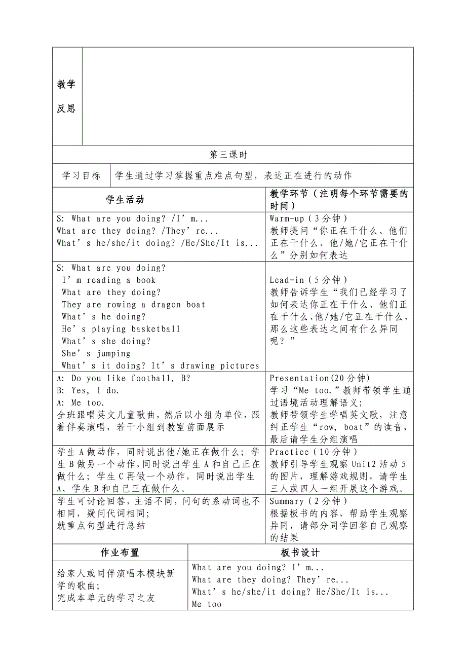 Module3主动参与式教学框架(英语)_第4页