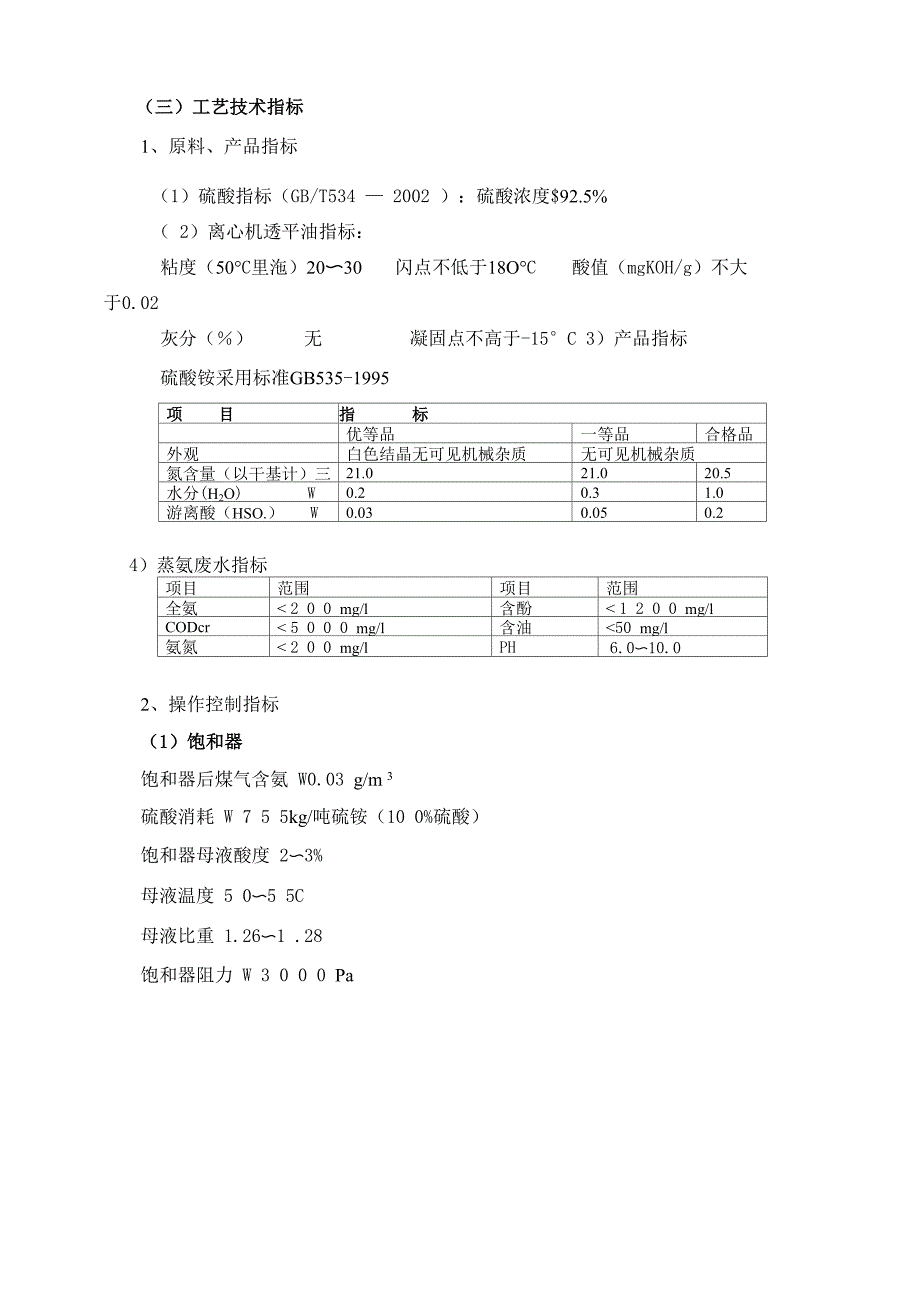 硫铵工段操作规程_第3页