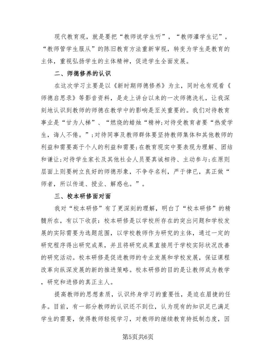 教师继续教育总结（3篇）.doc_第5页