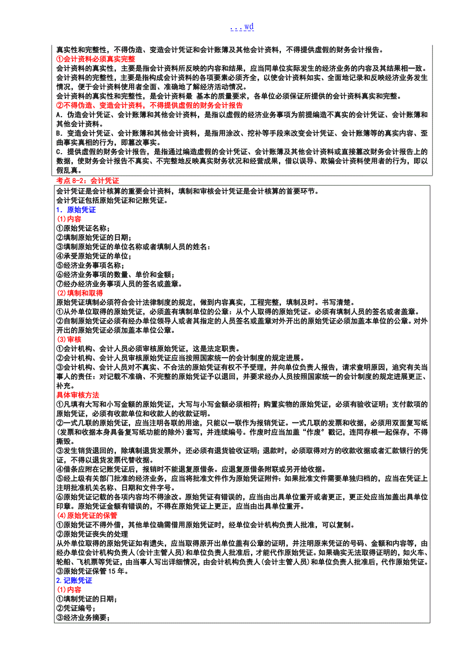 会计从业资格财经法规和会计职业道德冲刺班讲义_第4页