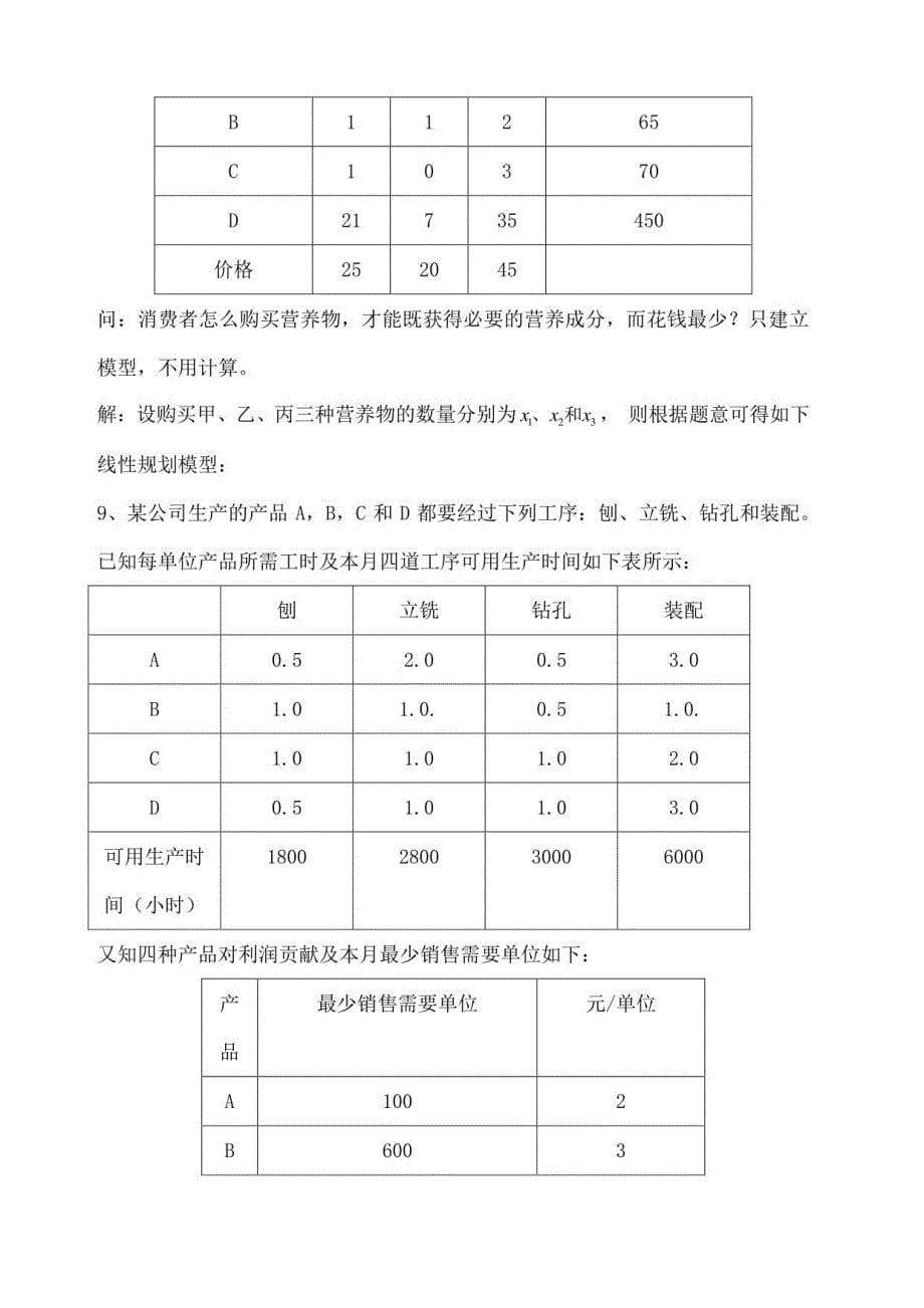 运筹学习题库2_第5页