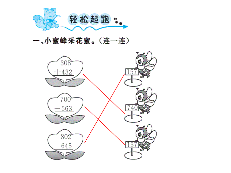 三年级上册数学习题课件－4 万以内的加法和减法二第6时 ｜人教新课标 (共8张PPT)_第2页