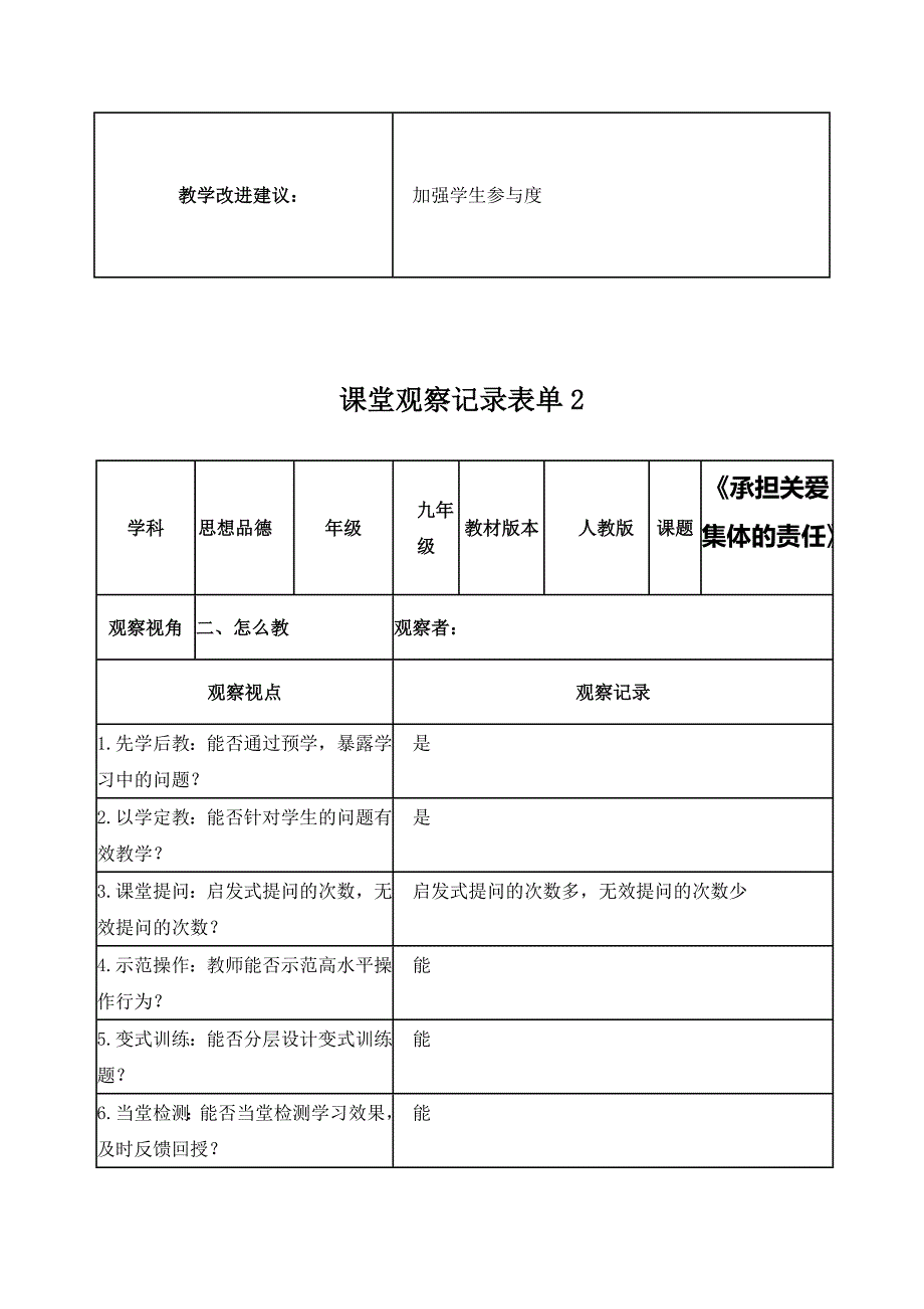 课堂观察记录表单1 (2)_第2页