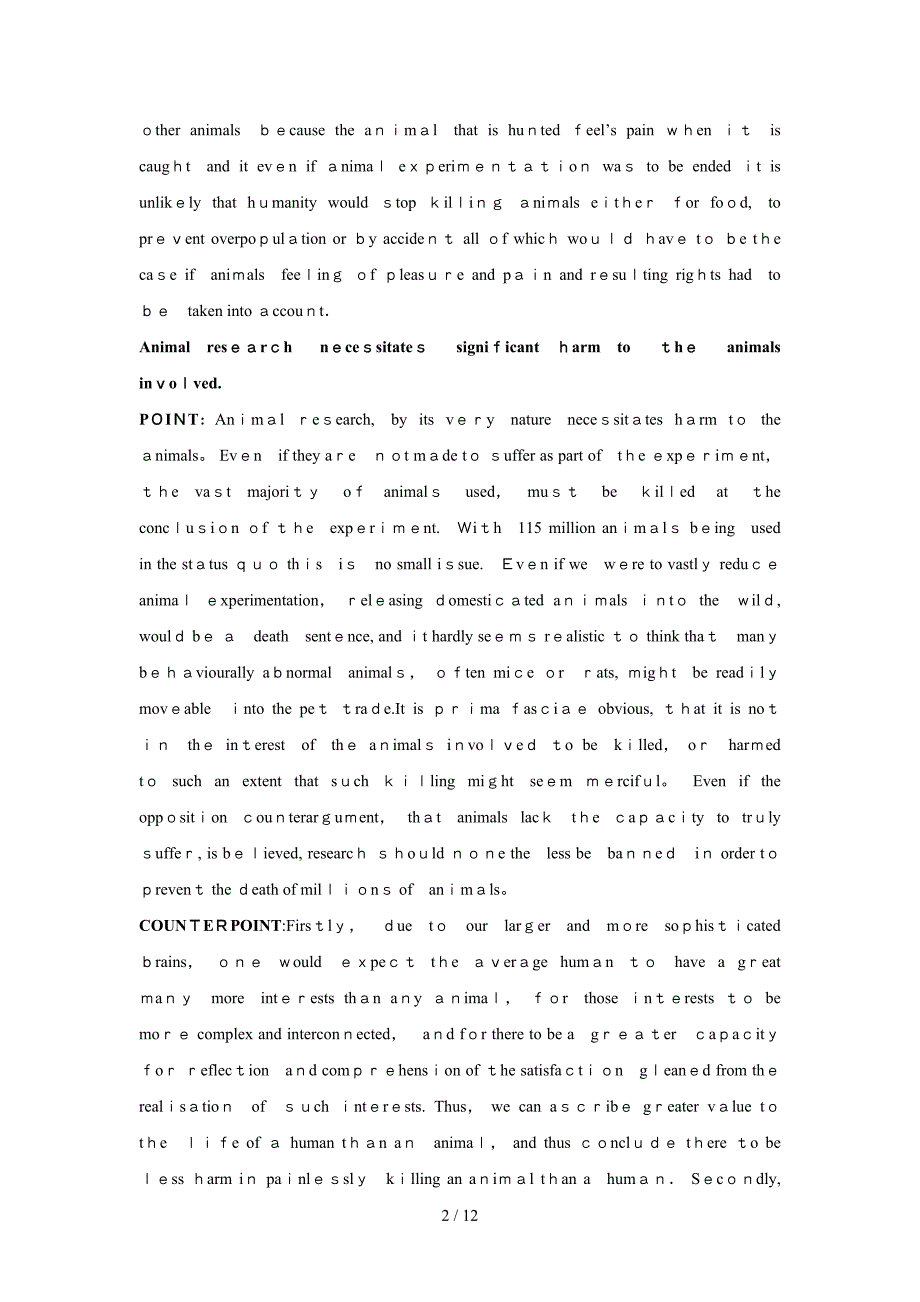 Should-we-ban-animal-testing-是否应该禁止动物实验_第2页