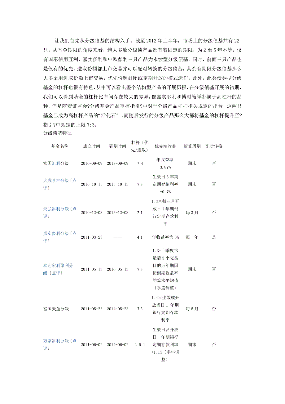 分级债基收益赶超信托-选择要分“三步走”_第4页