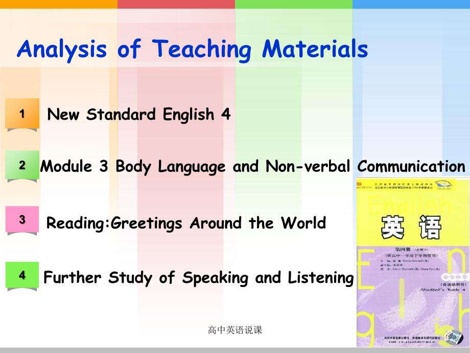 最新高中英语说课_第4页