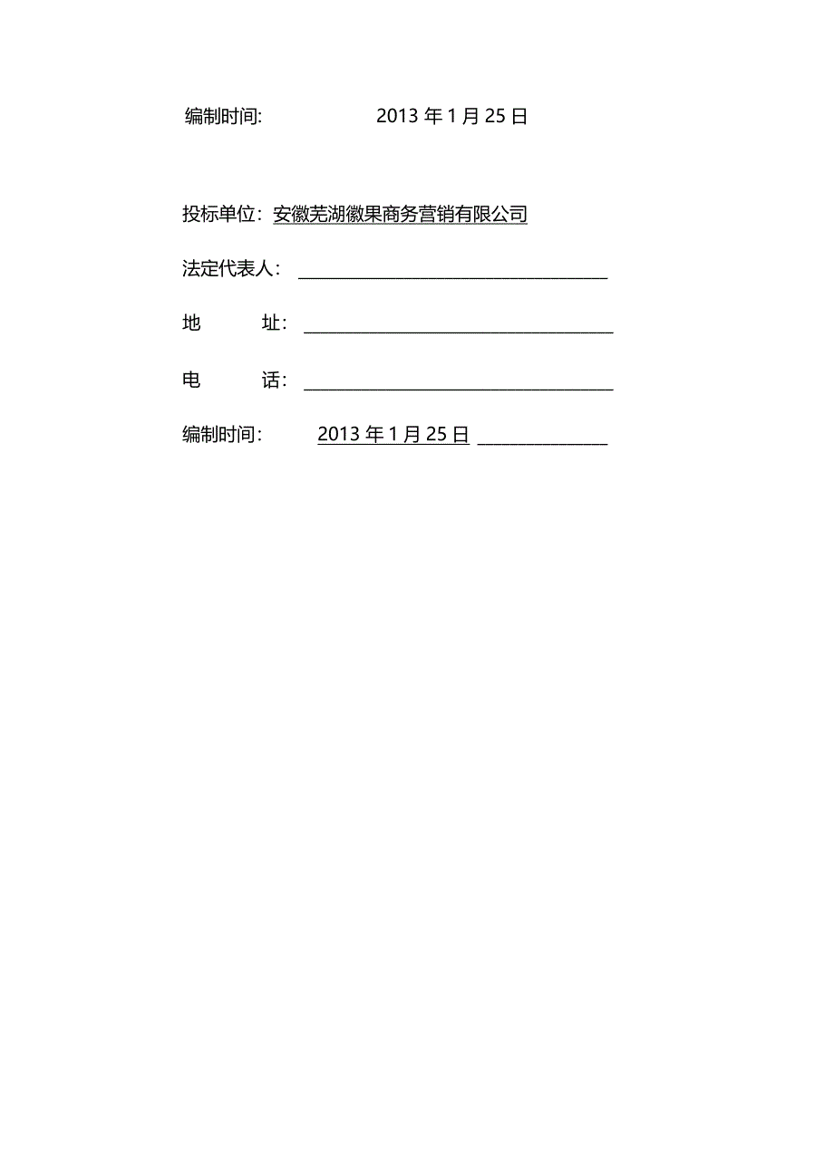 超项目计划方案建设计划投标书_第4页