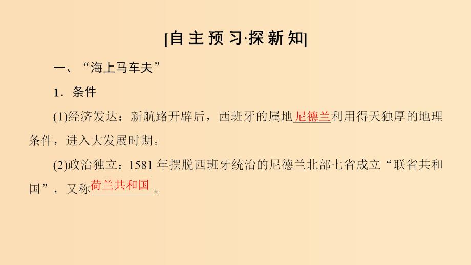 2018秋高中历史 专题5 走向世界的资本主义市场 二 血与火的征服与掠夺课件 人民版必修2.ppt_第3页