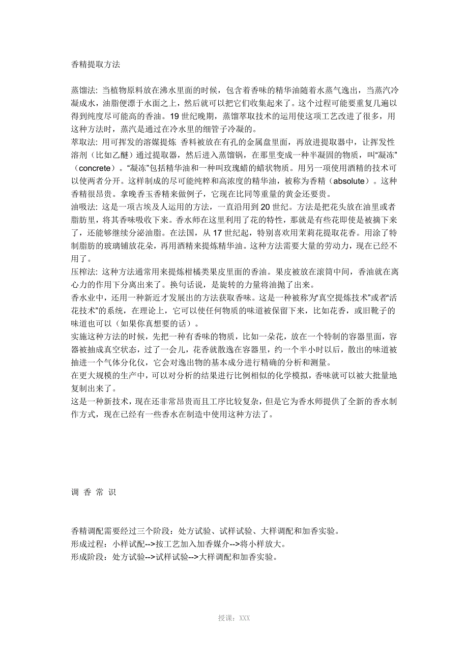 香精提取方法_第1页