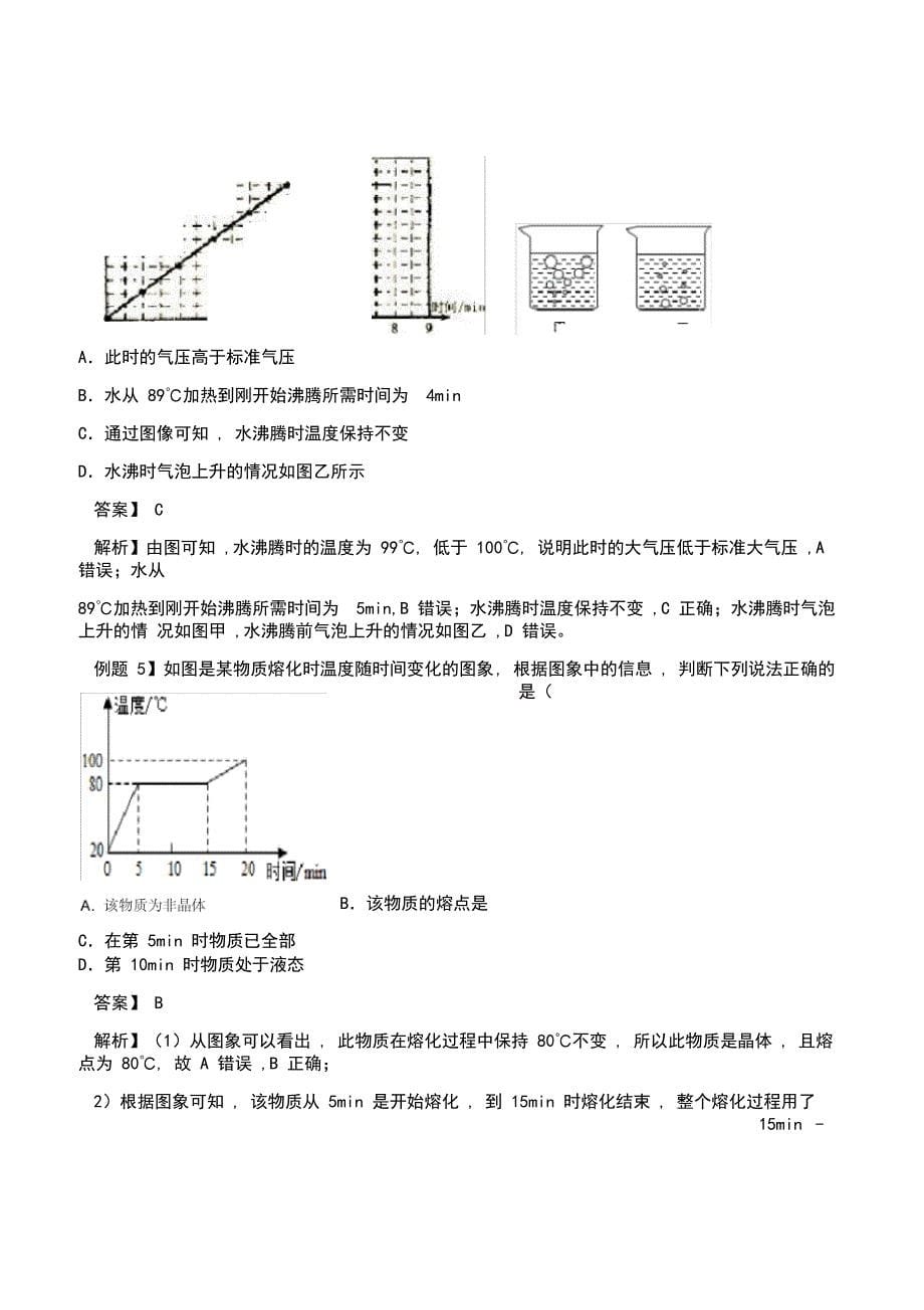 2020年基于核心素养下的34个中考物理特色专题专题24物态变化问题含解析_第5页