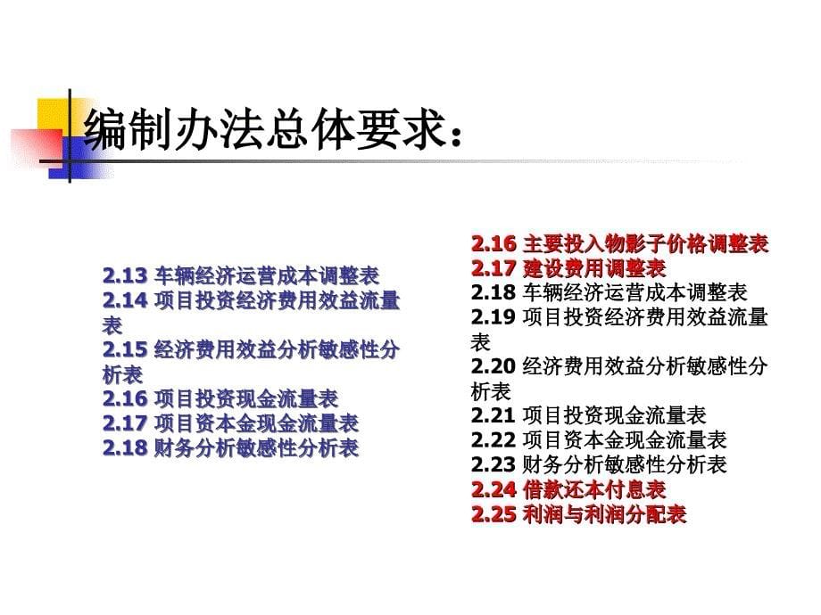 公路工程建设项目经济评价方法与参数_第5页