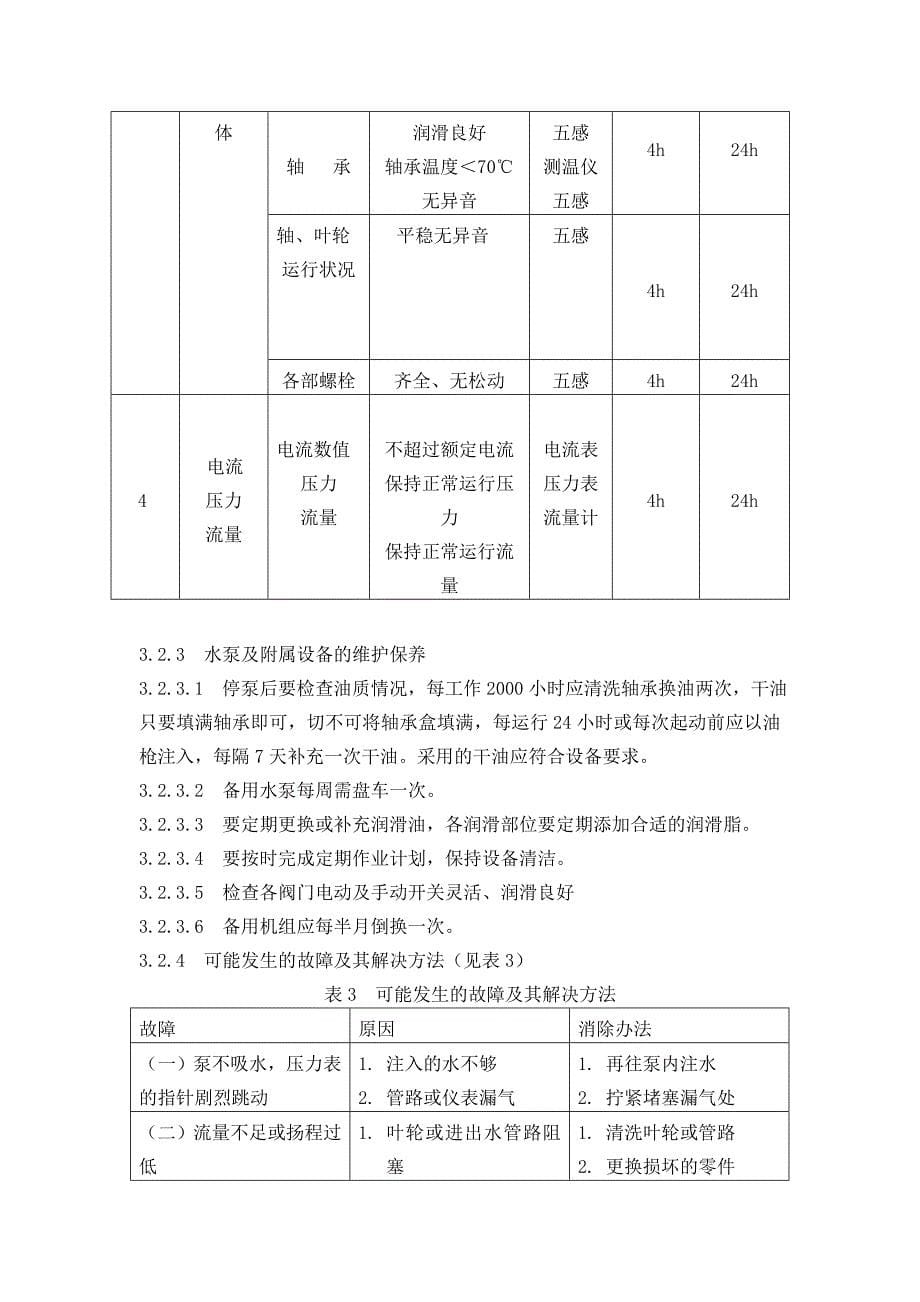 水泵的维护检修规程_第5页