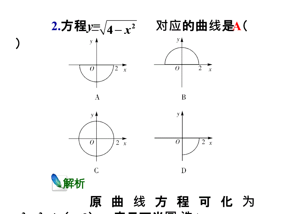 2011高中数学总复习课件：圆与方程_第3页