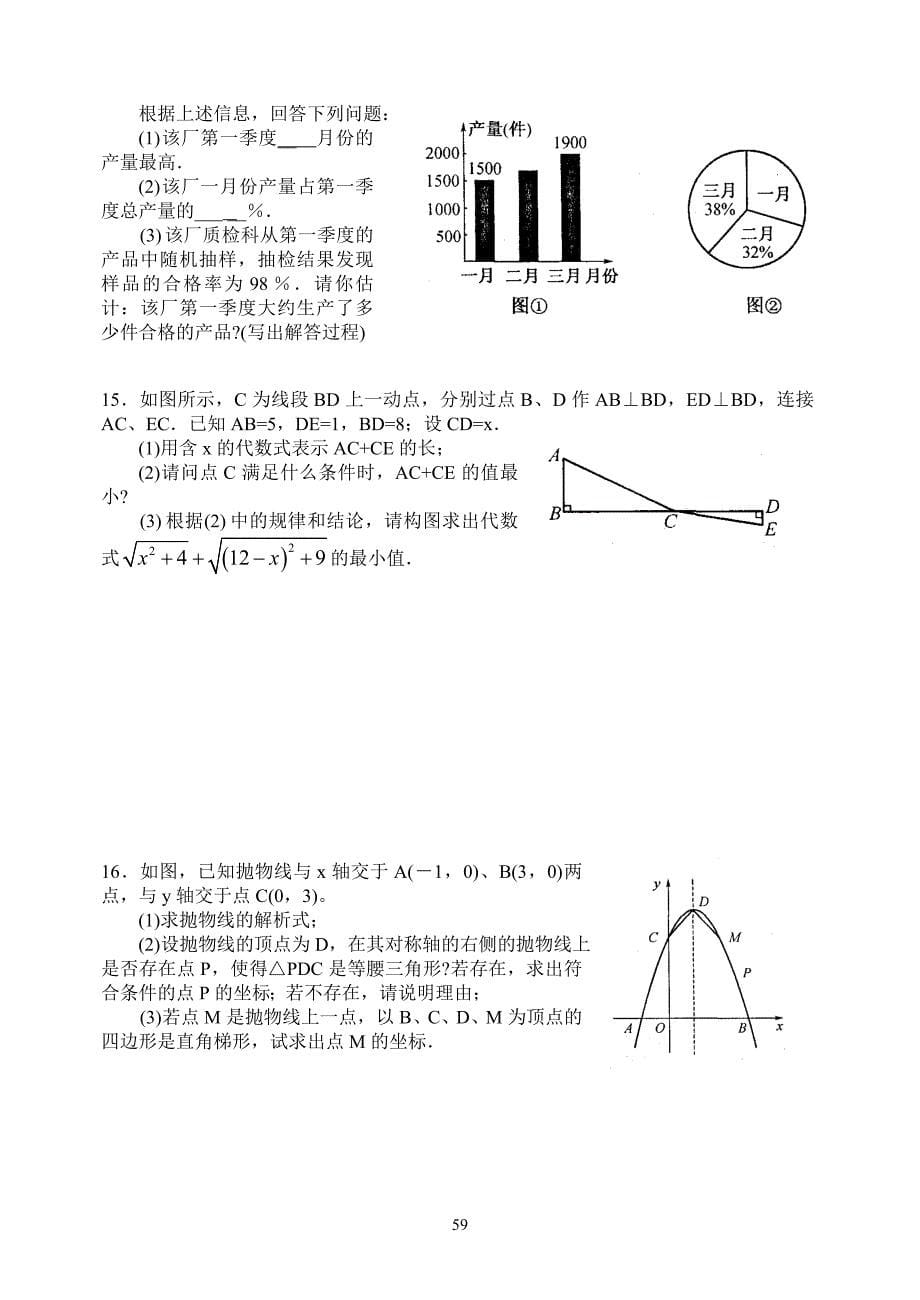 专题八初中数学数形结合思想_第5页