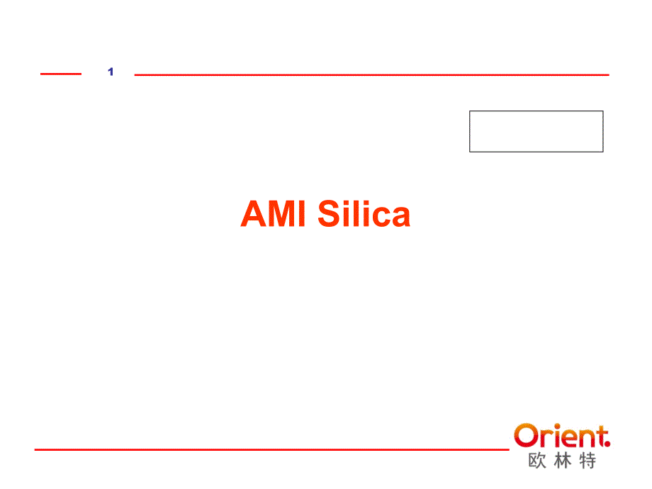 SWAN硅表AMISILICA.ppt_第1页