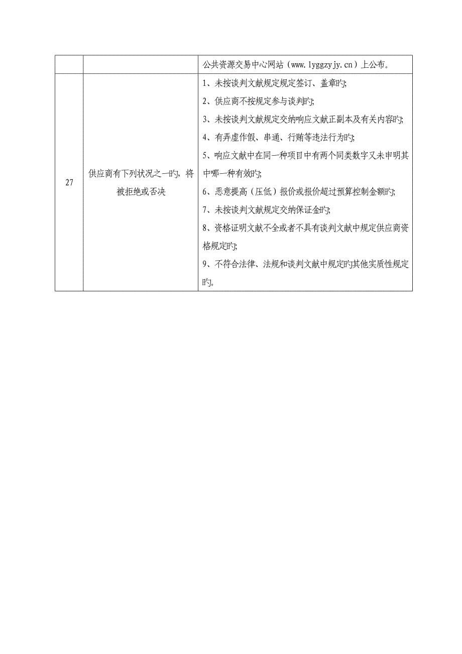 竞争性谈判采购护理专业教学设备项目_第5页