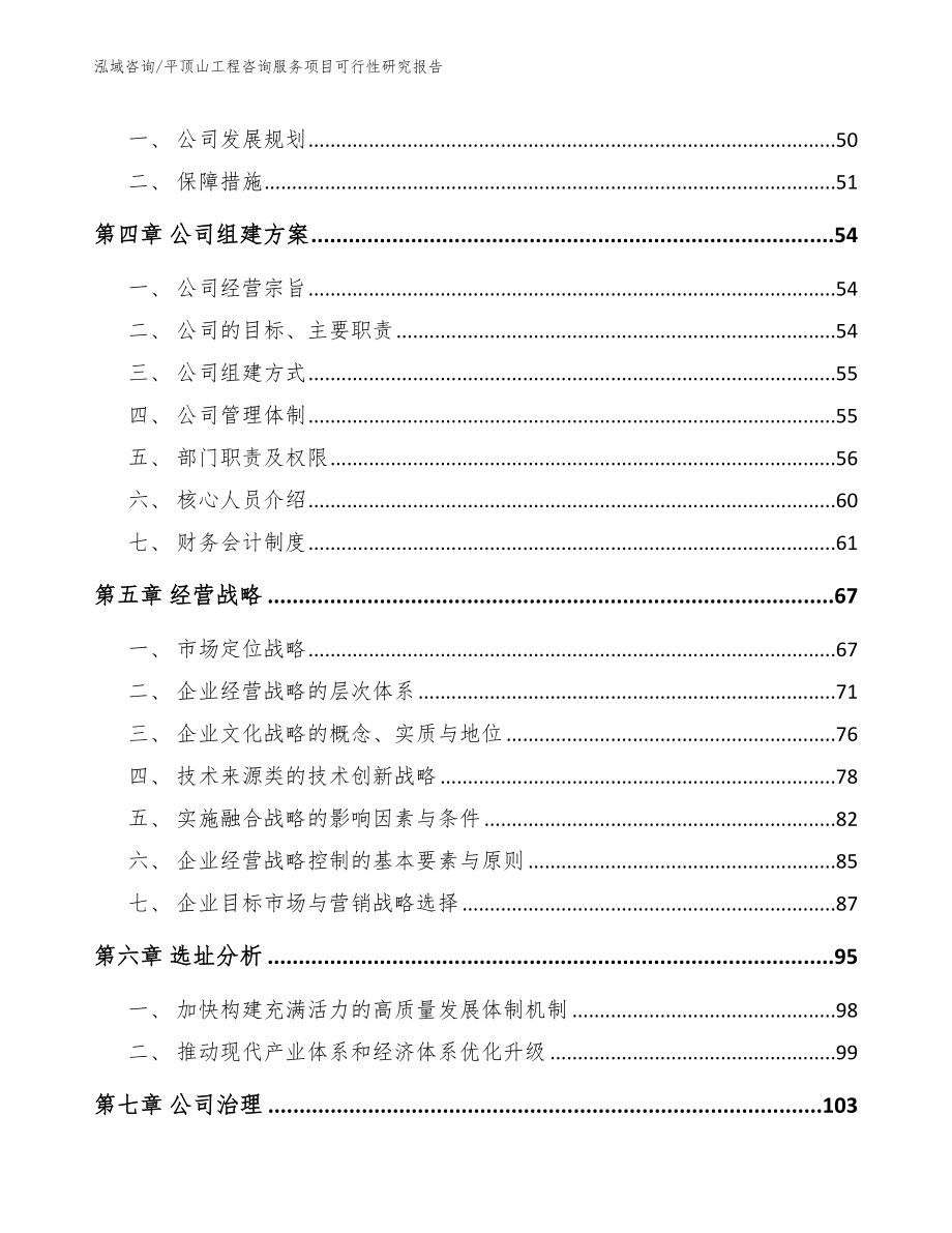 平顶山工程咨询服务项目可行性研究报告_第2页