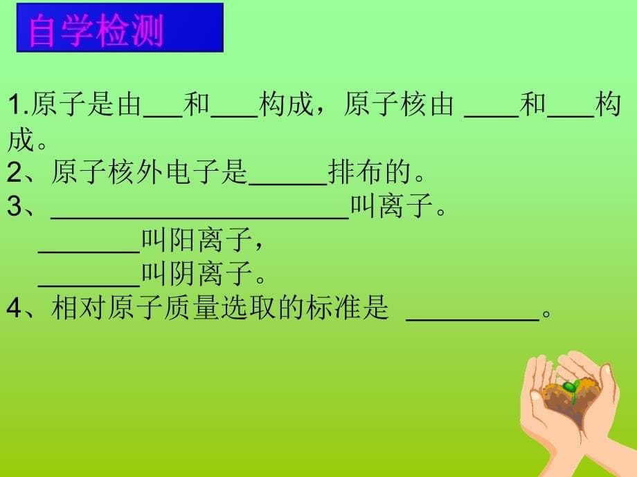 初中化学《原子的结构》教学_第5页