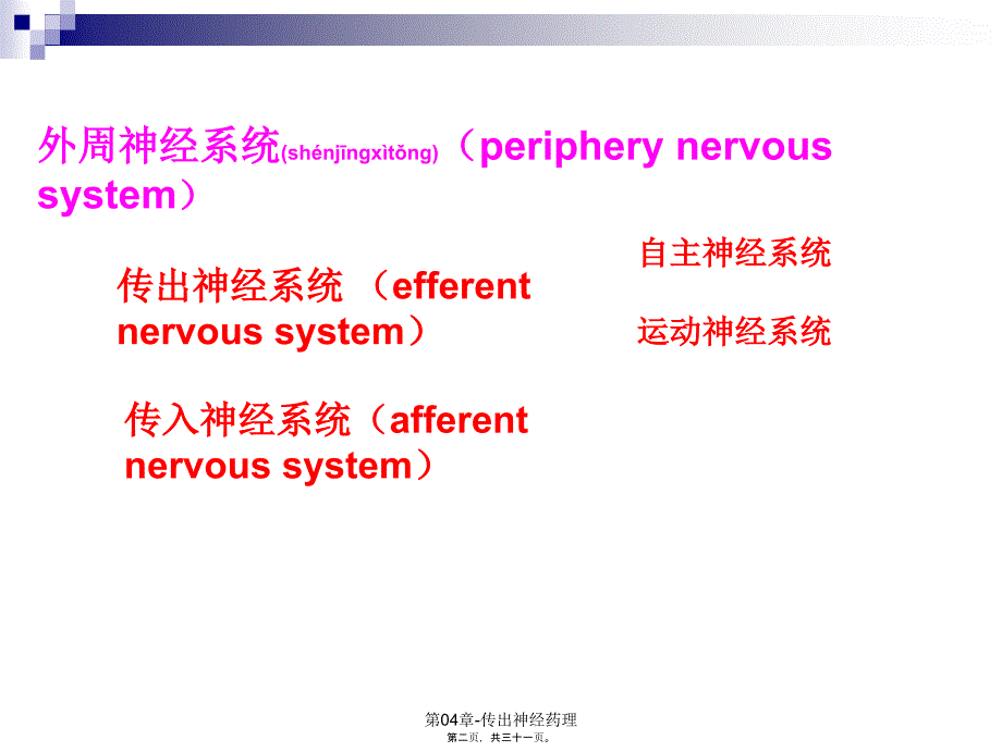 第04章传出神经药理课件_第2页