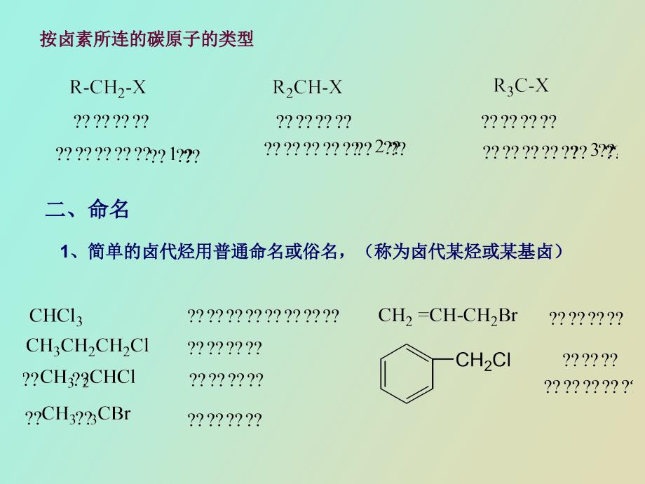 有机化学第八章卤代烃_第3页