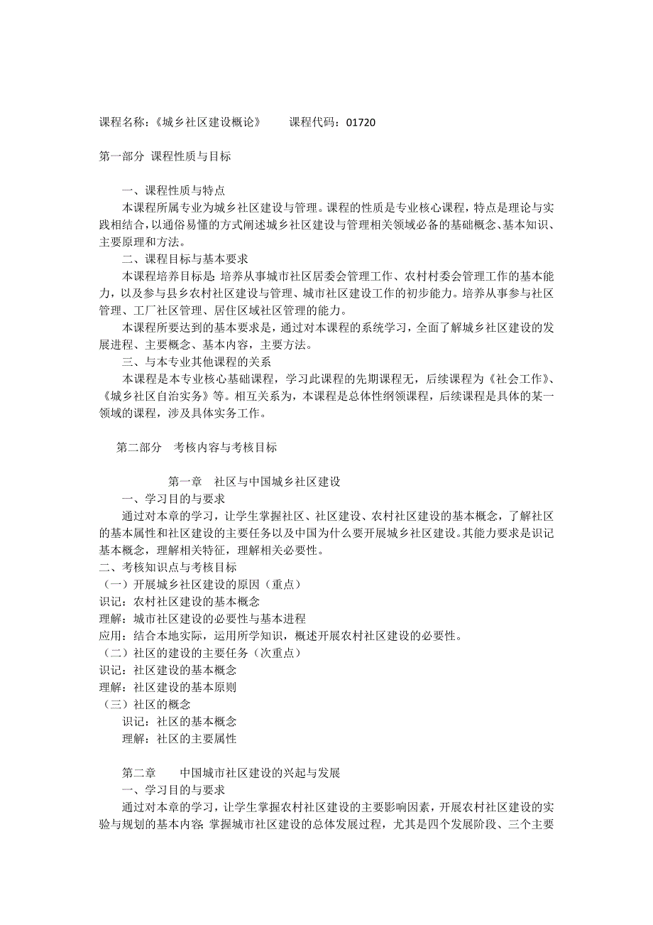 01720城乡社区建设概论_第1页