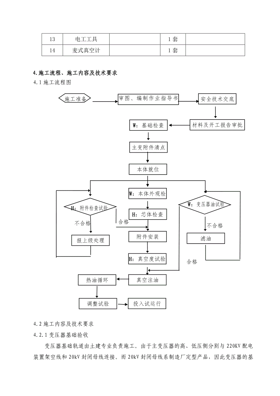 哈尔滨某热电厂主变压器安装施工方案_第4页