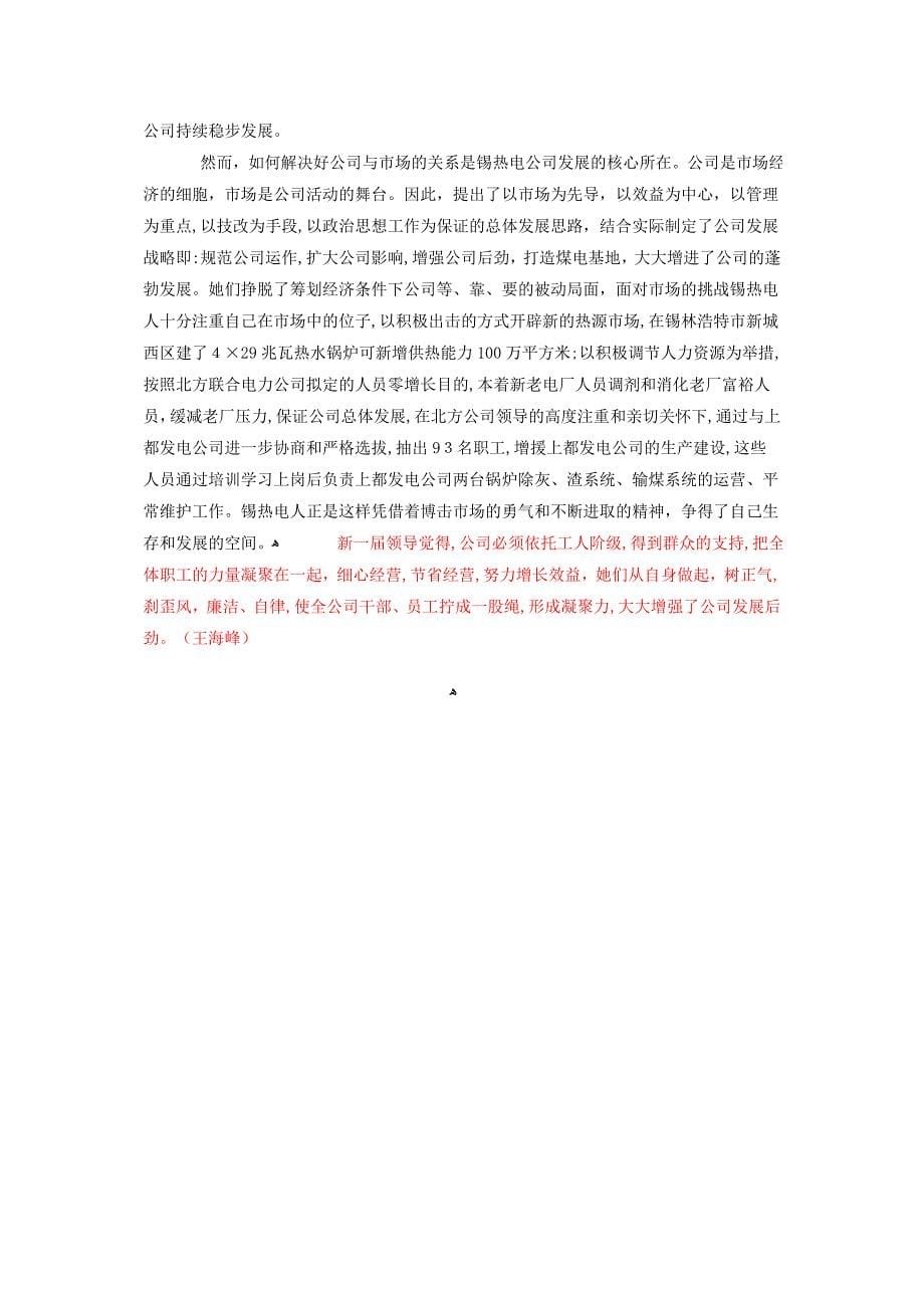 个性鲜明亮点频发电企业特色管理见成效_第5页