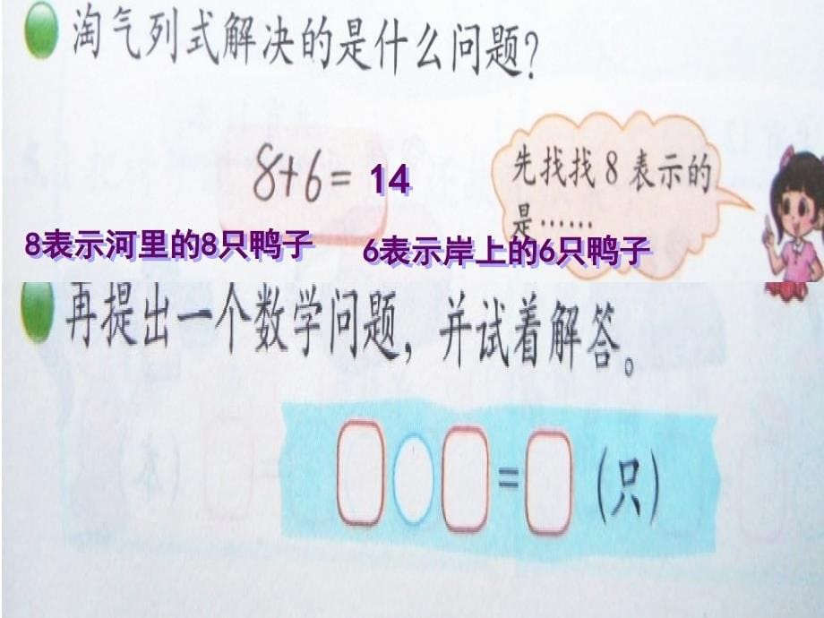 一年级数学下册 第1单元《加与减（一）》美丽的田园课件2 北师大版_第5页