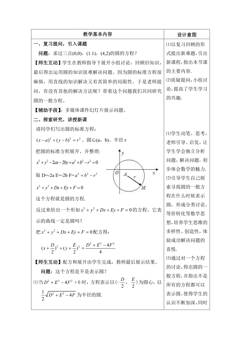 圆的一般方程教案正式_第2页