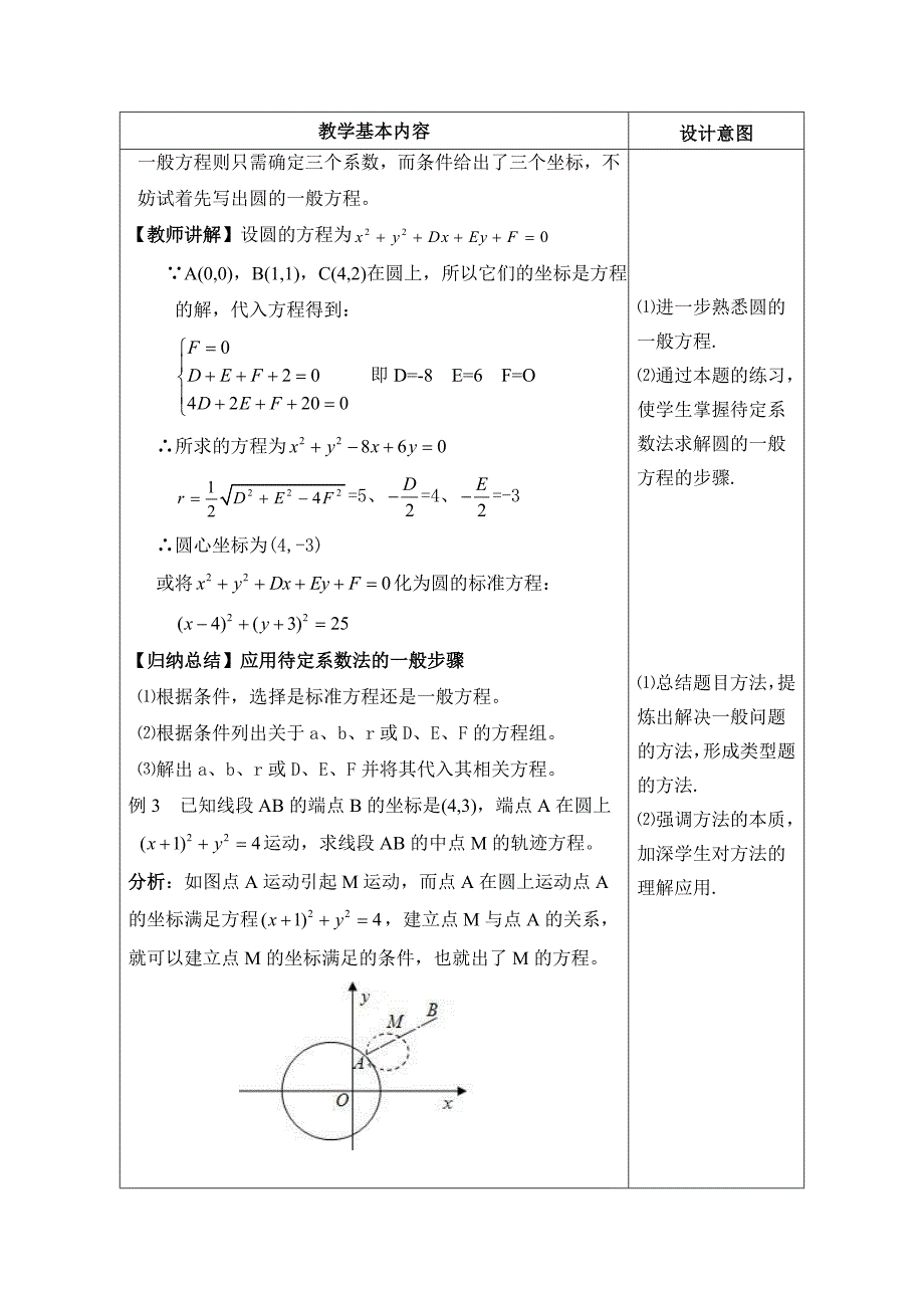 圆的一般方程教案正式_第4页