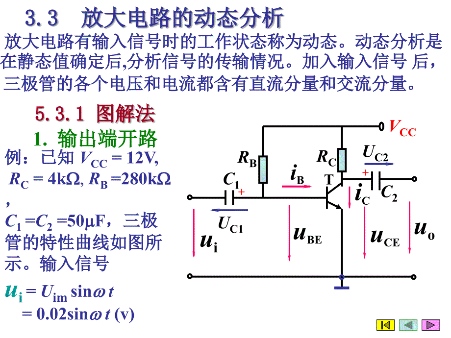 电工电子技术课件：第二十讲 单管放大器（续）_第2页