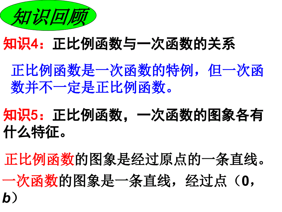 八年级数学上册《一次函数》复习课件_北师大版_第4页