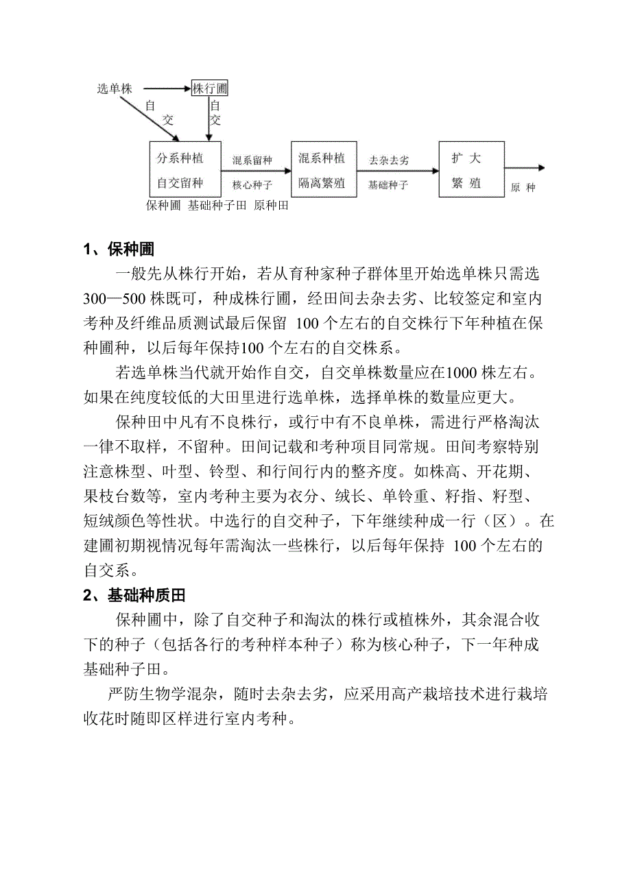 棉花“自交混繁”良种繁育方法_第5页