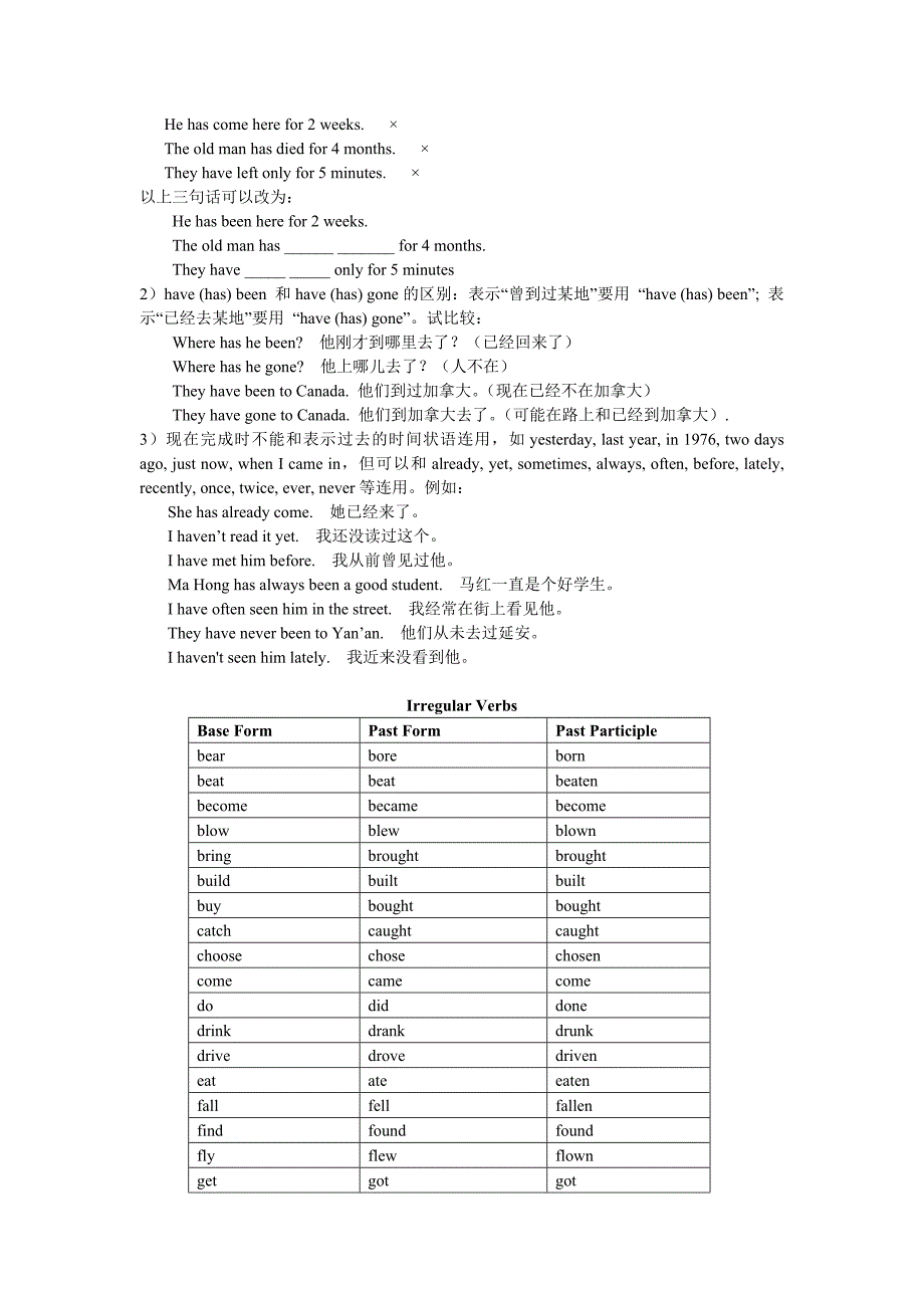 现在完成时练习题及答案 .doc_第2页