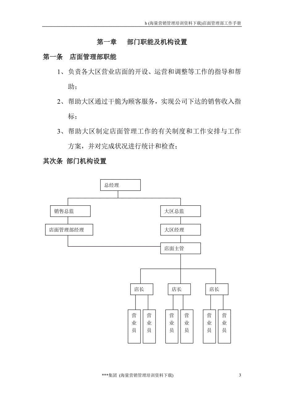 营销管理-店面管理部工作手册_第5页