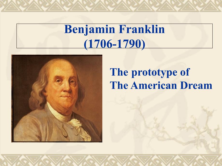 BenjaminFranklin人物简介_第1页