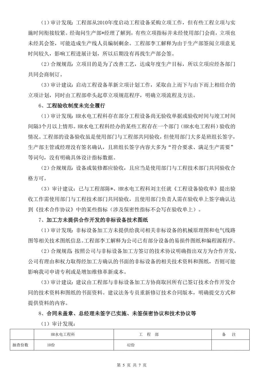 工程设备采购专项审计报告.doc_第5页