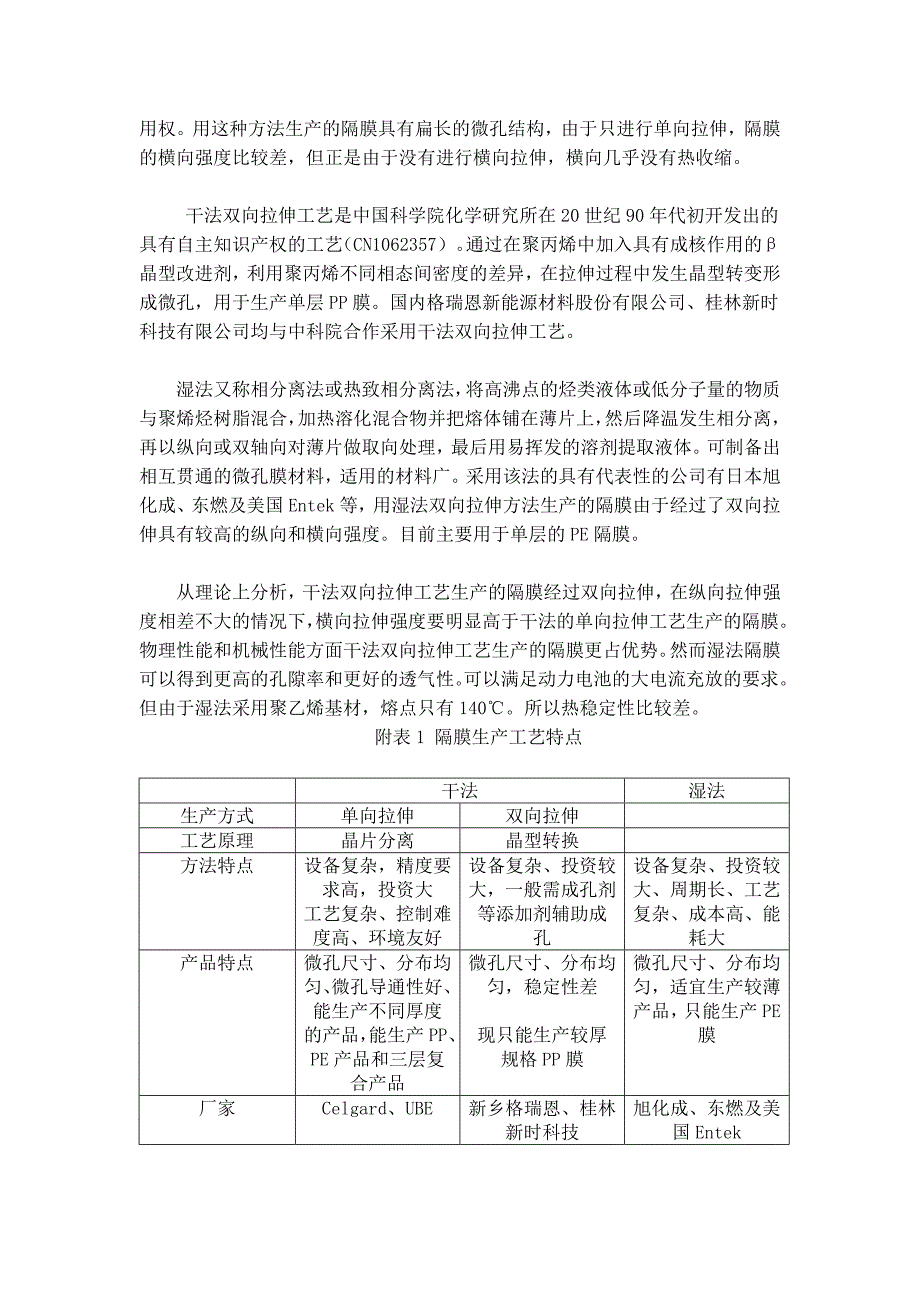 锂电池隔膜关键技术及重点企业介绍.doc_第2页