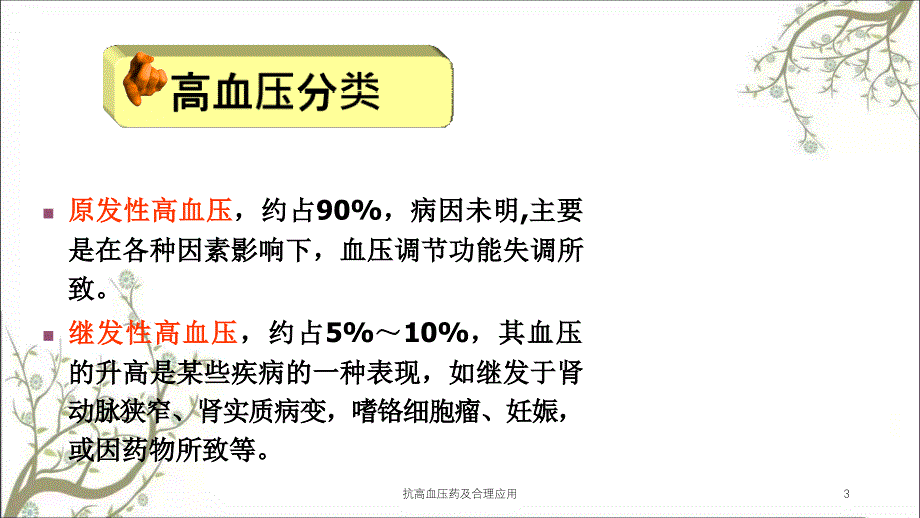 抗高血压药及合理应用课件_第3页