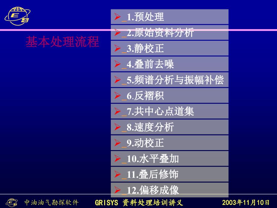 观测系统定义ppt课件_第1页