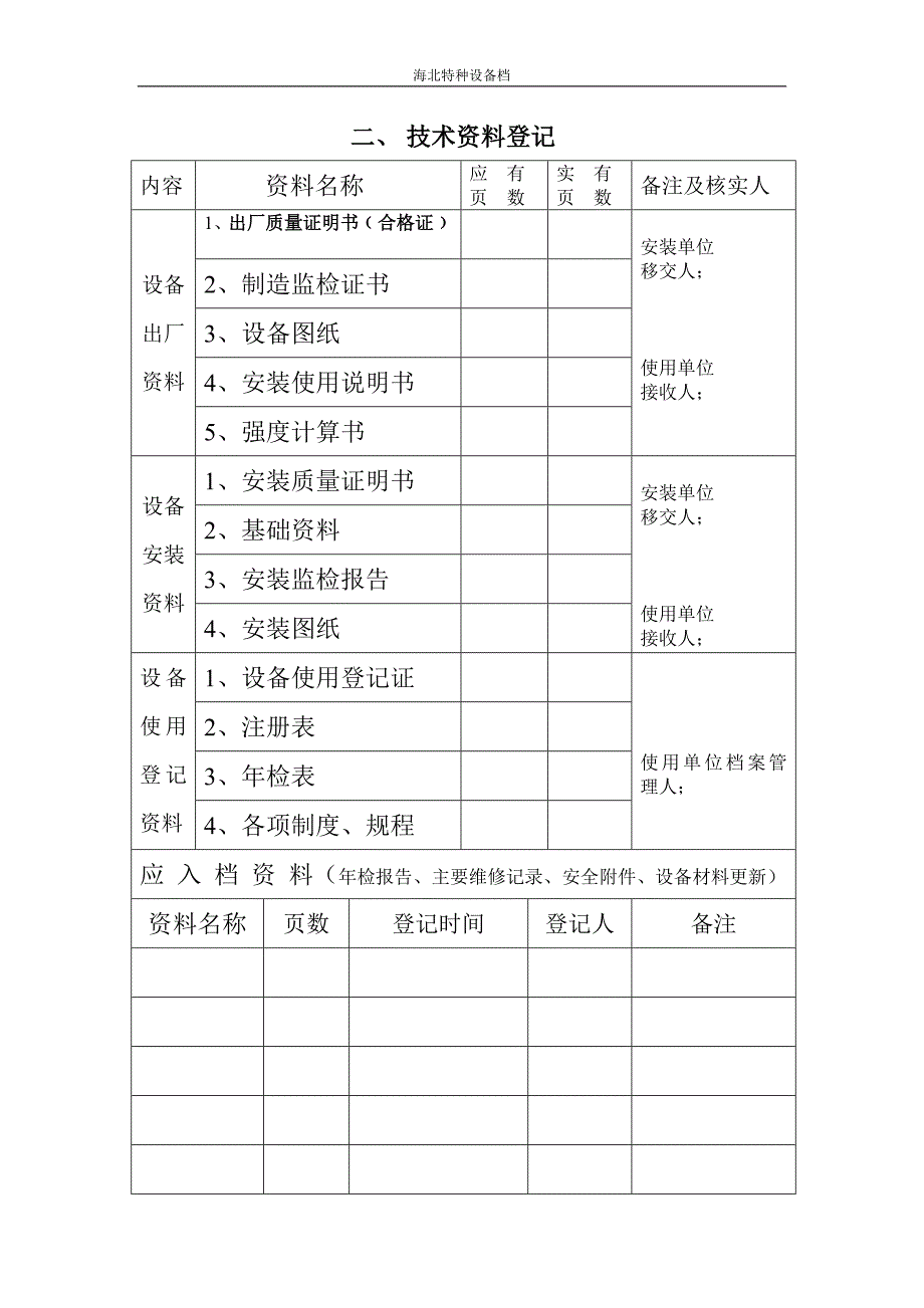 特种设备安全技术档案_第3页