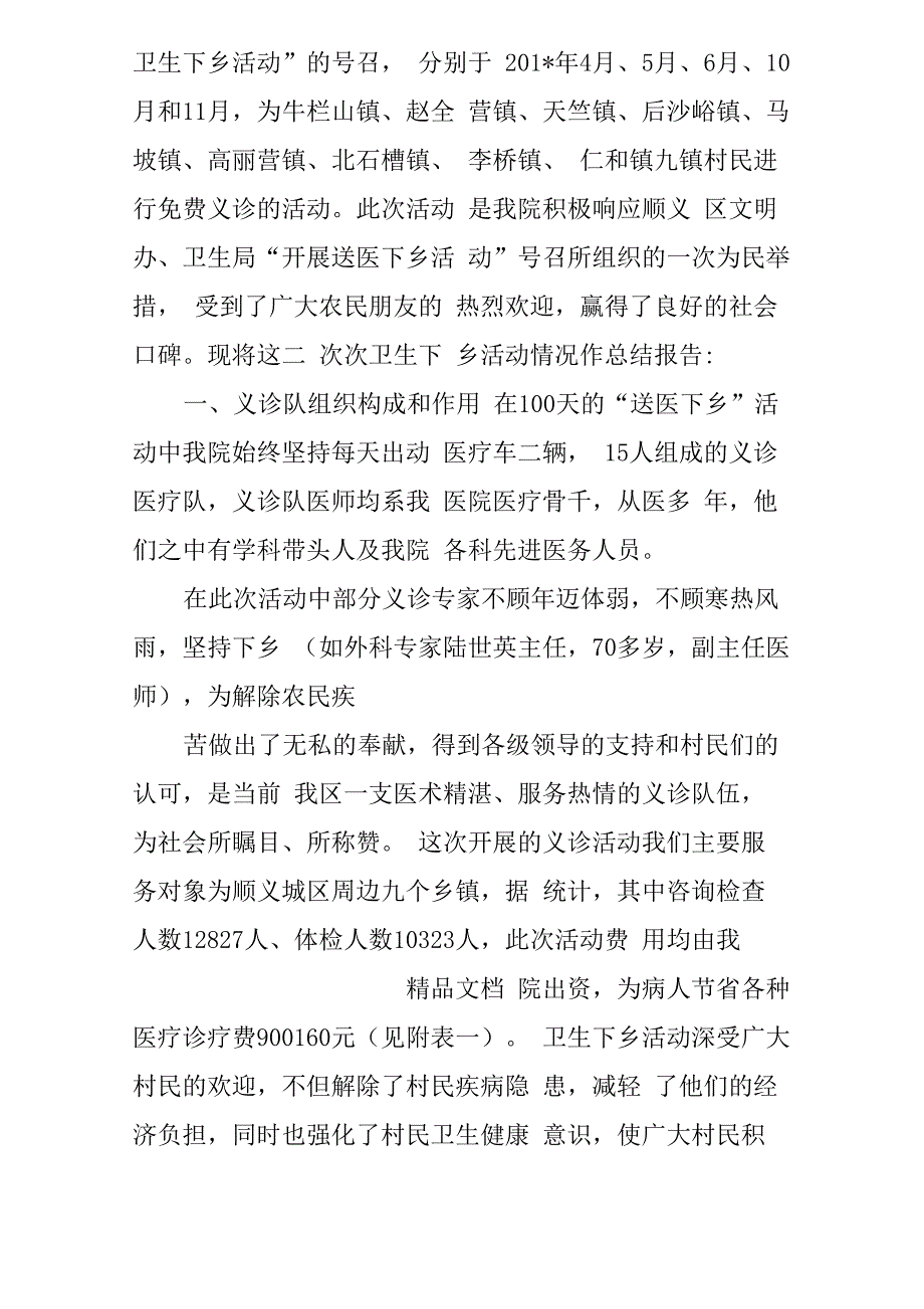 大型医院义诊活动总结文章_第4页