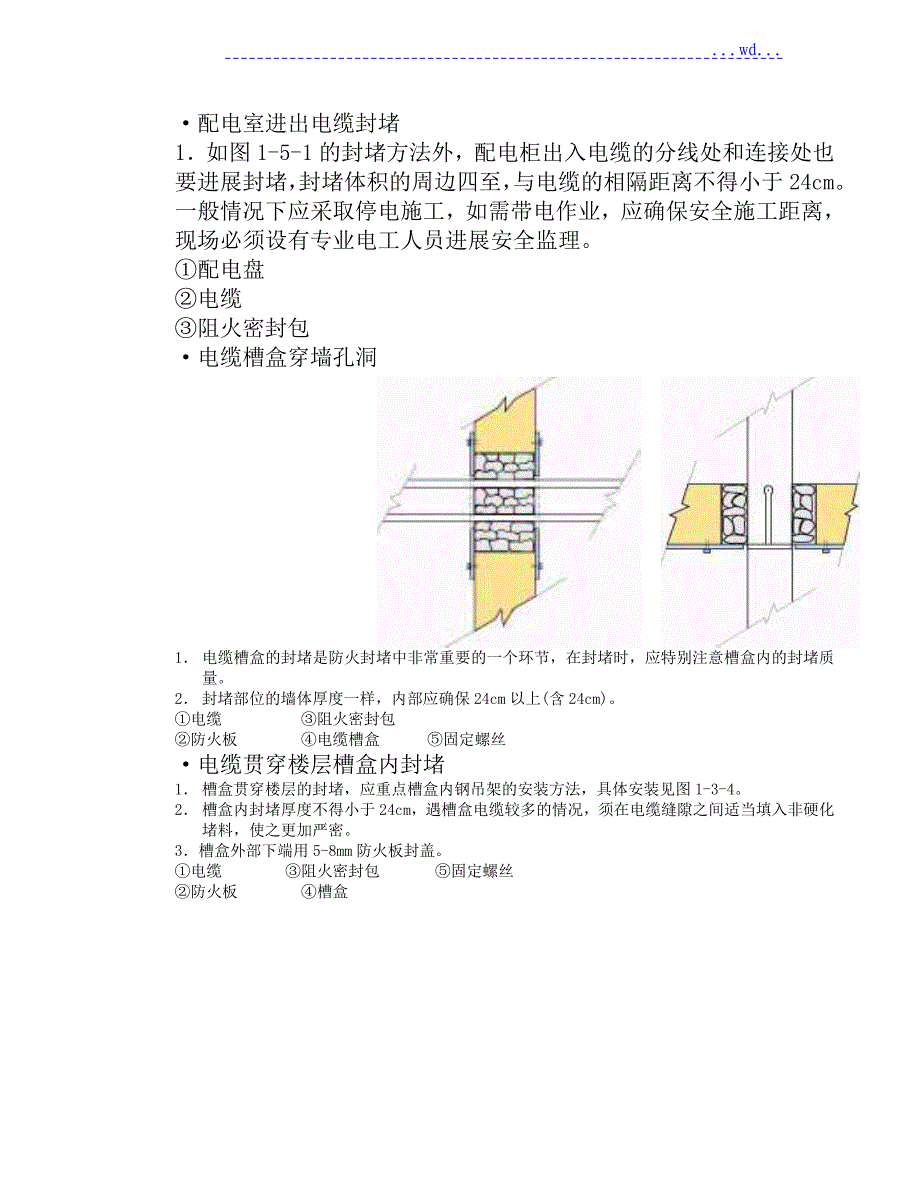 各种防火封堵材料的施工设计工艺设计_第3页