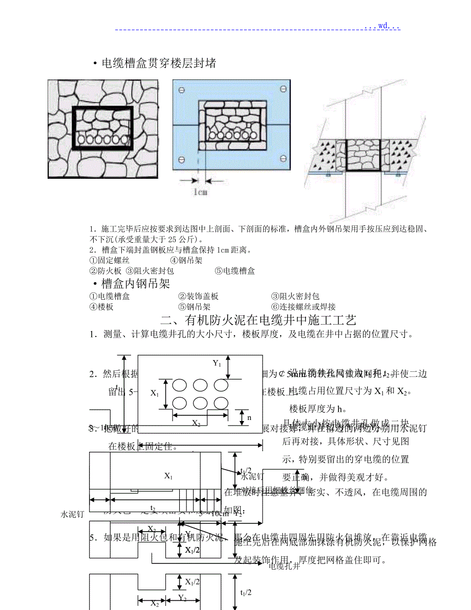 各种防火封堵材料的施工设计工艺设计_第4页