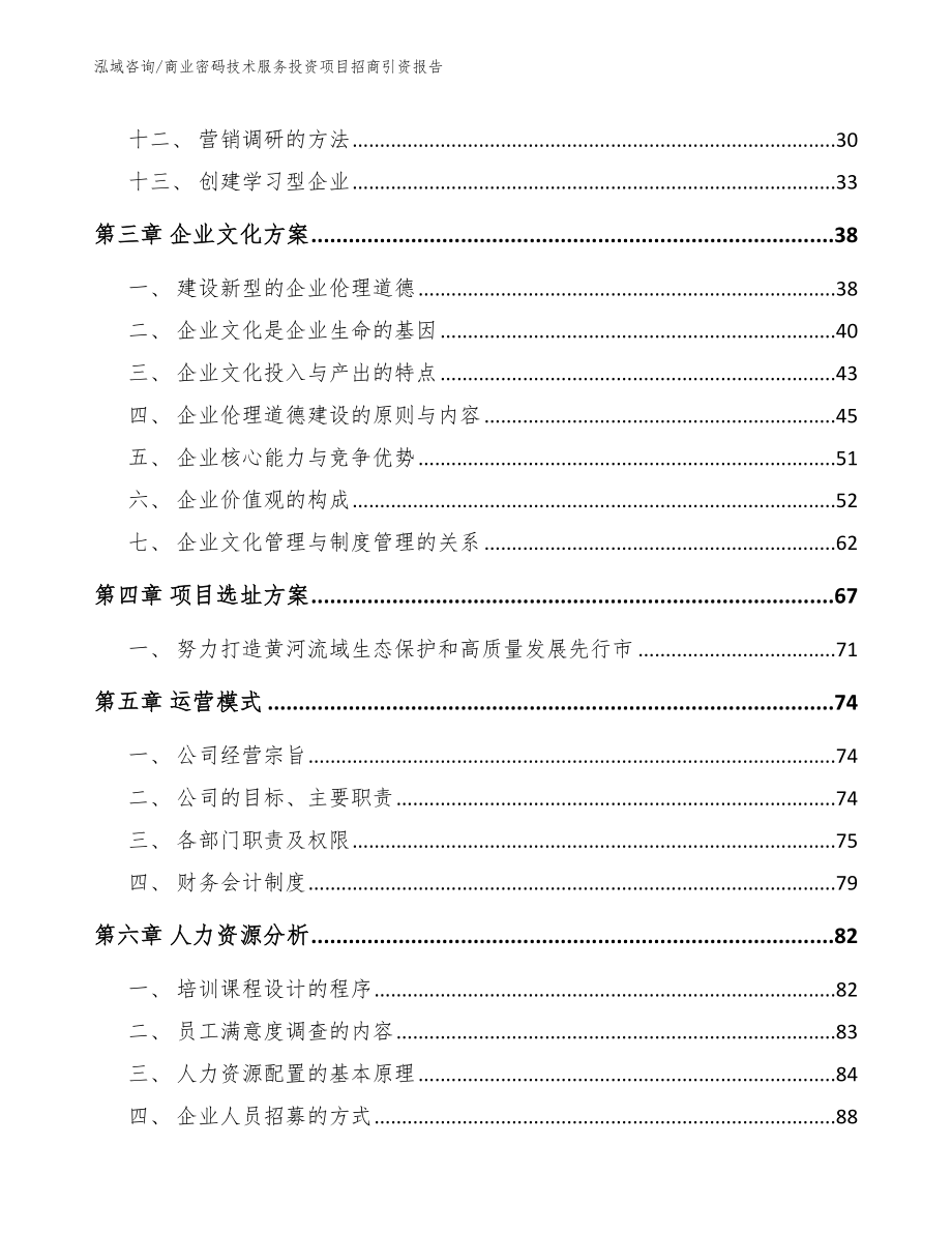 商业密码技术服务投资项目招商引资报告_模板_第2页