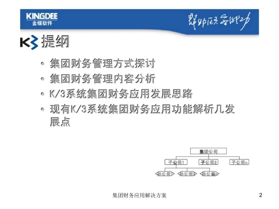 集团财务应用解决方案课件_第2页