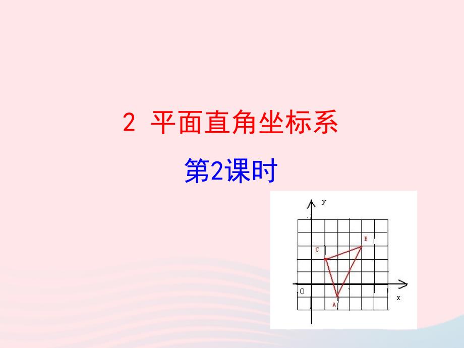 七年级数学上册 第五章 位置与坐标 2平面直角坐标系第2课时课件 鲁教版五四制_第1页