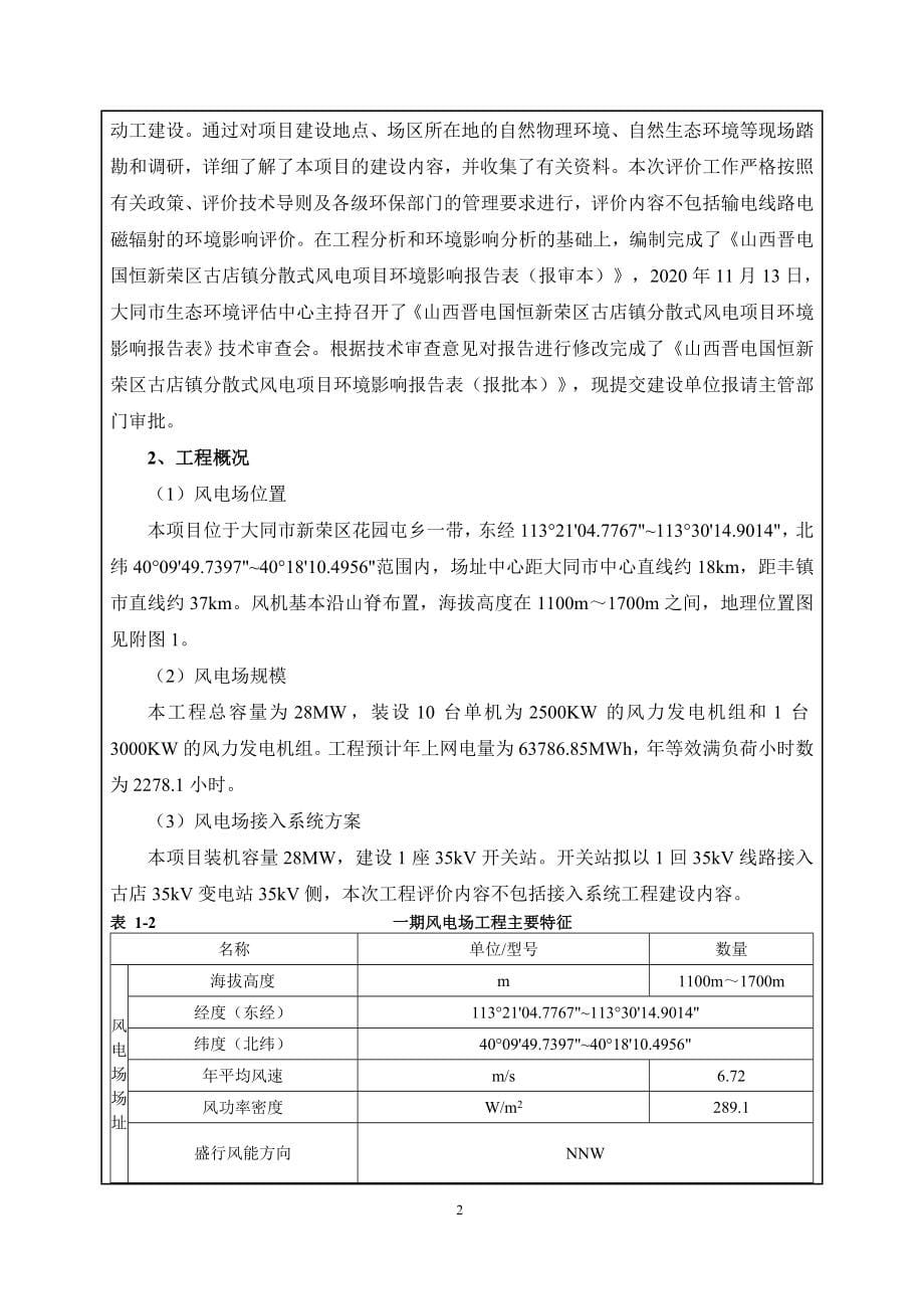 山西晋电国恒新荣区古店镇分散式风电项目环评报告.doc_第5页